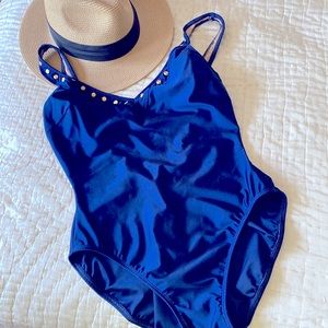 🏖LaBlanca navy swimsuit